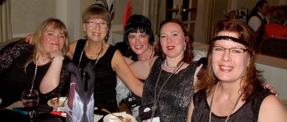 Flappers at Author Event